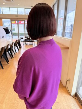 シンク 豊中店(sync) 大人ボブ/髪質改善/ブラウンカラー