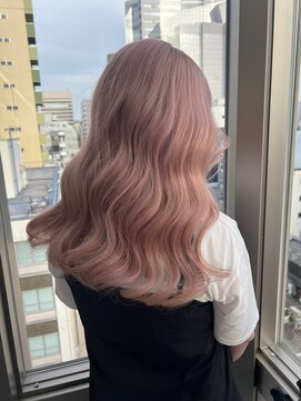 ディーエヌエー バイ エゴル(DiNA by ENGOL) ピンクベージュ