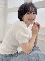 アイドットプラス 表参道(i.+omotesando) 顔まわり小顔カット×大人ショート上品な艶髪ショート