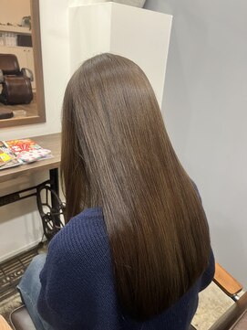 髪質改善酸性ストレート