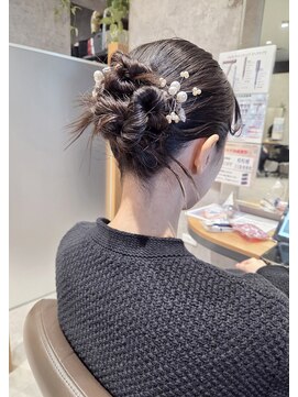 【海浜幕張 Ripple】タイト＆ヘアアクセ×カチモリアップ