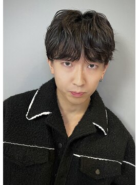 アドール(ADOR) ニュアンスシャドウパーマ #ラウンドマッシュ【渡仲柊人】