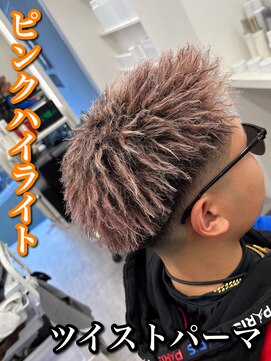 ルースト 心斎橋店(ROOST) MEN’S HAIR/波巻ツイストスパイラル/フェザーパーマ/大阪