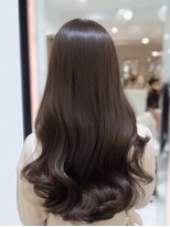 ダル 渋谷/表参道(DAL.)&nbsp;透明感抜群グレージュカラー大人レイヤーカーテンバング