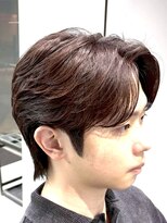 フィフス 渋谷(fifth)&nbsp;渋谷フェザーパーマニュアンスパーマ毛流れセンターパートウルフ
