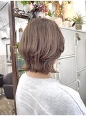 レイヤーボブ★ミルクティーベージュ
