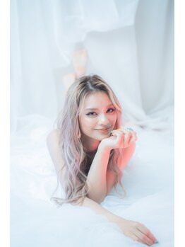 髪質改善＆カラー＆シールエクステ＆ハネエクステ　Love Stasy 表参道店の写真/【フルカラー＋エクステ14,400円】髪色で魅せる…大人気SNS映えのトレンドカラー！綺麗な発色が◎