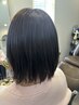 カット+前髪縮毛矯正+2ステップトリートメント