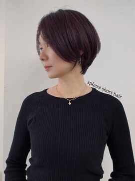 ハナサカヤヘアーサロン(hanasakaya hair salon) スフィアショート