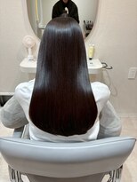 ベル サウス(BHEL south)&nbsp;津市ロングレイヤーカットハッシュカット透明感カラー重めロング