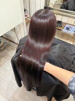 ルモ ヘアー 泉佐野店(Lumo hair)&nbsp;艶カラー　ピンクブラウン