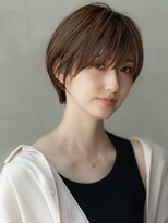 ケアリー 東浦和(Carelly) デザインカラー/レイヤーカット/ウェットヘア/オリーブベージュ