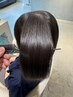 【綺麗が続くメンテナンス】前髪カット+リタッチカラー+ダメージリペアTr