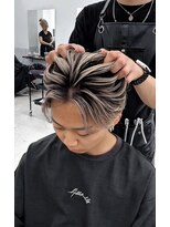 エゴル オム 名古屋栄(ENGOL homme)&nbsp;シルクバレイヤージュ/バレイヤージュ