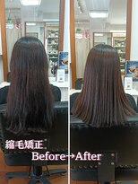 美容室フランヴェール&nbsp;隠す髪から魅せる髪に