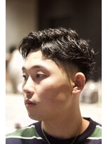 キングスマントーキョー カットクラブ 中野(KINGSMAN TOKYO CUTCLUB)&nbsp;ニュアンスパーマ/ツイストスパイラル/フェード[中野/MEN'S]