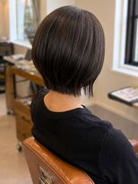 カノエ 福岡香椎店(canoe) 大人ショート ナチュラルブラウン くびれショート 艶髪