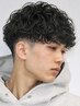 メンズカット+波巻きパーマ￥9500[梅田/メンズサロン/波巻きスパイラルパーマ]