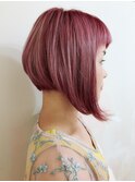 ベテラン スタイリストの前下がりボブ☆