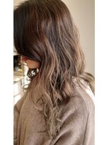 ヘアーサロン エクラ(HAIR SALON eclat) 【最新】エアタッチバレイヤージュカラー