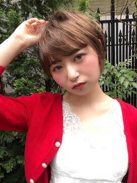 ビューイースト 亀戸 錦糸町(VIEW EAST) 小顔ショートボブ◇明るめベージュ