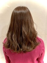 ブロッサム 東久留米店(Blossom)&nbsp;ミストバング/無造作/ウェーブ/グレージュ/デジタルパーマ