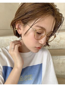 ベル 表参道店(Belle) アパレル系スタッフに大人気!短すぎないショート《表参道》小顔