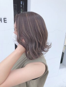 ブランシェ 小牧店(BRANCHE) ☆グレージュハイライト☆ブランシェ小牧店具志