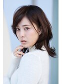 大人可愛い×外ハネ×ウルフ30代40代50代恵比寿ショート