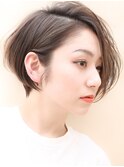 前髪なしイメチェンショート