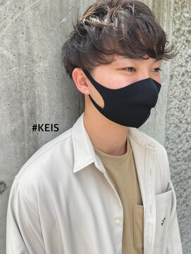 ケイス(KEIS) メンズ癖毛風マッシュパーマ