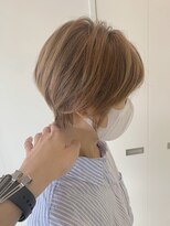 クレア 上大岡(CREA)&nbsp;□ショートカット/ケアブリーチ/ベージュカラー