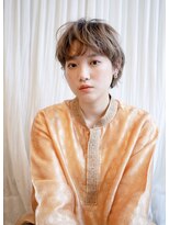 マグノリア(MAGNOLiA) 【ショコラベージュ】パーマでイメチェンラフショート・・HINATA