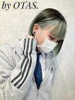 オータス(OTAS.) #ミントカラー#ボブ#ショート