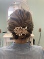 アグ ヘアー ディア 鳥取宮長店(Agu hair dear)&nbsp;冠婚葬祭に合わせたヘアセットも好きです♪