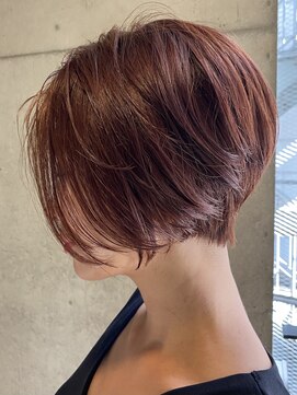 ビートス(BEAT S) 【BEAT S】ワインレッド/大人ショート/前下がり/名古屋美容院