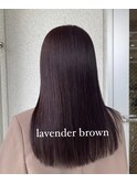 ラベンダーブラウン　ダークアッシュ　チェリーブラウン