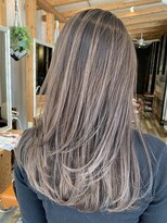 リード バイ ラグーン(LEAD by LAGOON)&nbsp;ミルクティーベージュダブルカラーケアブリーチバレイヤージュ