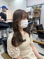 アリープパロット(ALEAP parrot)&nbsp;韓国レイヤー×透明感マロンベージュ 【ALEAP parrot/多賀】