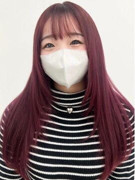 アイトーキョーエス 渋谷(AI TOKYO S) 斜めバング/シルキーベージュ/ブラントカット[渋谷駅]