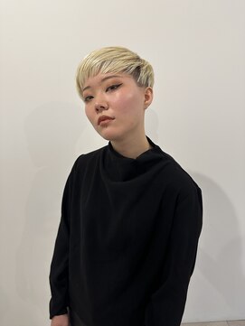 エトス プロデュースド バイ ヴァイナルズミックス(Ethos produced by Vinyl's mix) 大人ブロンドショート