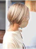 10代20代★大人かわいいダブルカラーブリーチミルクティーカラー