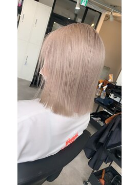 ラフ 難波店(LAFF) #セミディ#シアーカラー#ショートヘア#姫カット#ダークアッシュ