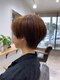 ナイスネス(NICENESS)の写真/一人一人の骨格や髪質を見極めたカットで扱いやすさ◎360°どこからみても綺麗なショートスタイルを提供♪