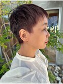ベリーショート/50代/60代/白髪ぼかし/ピンク