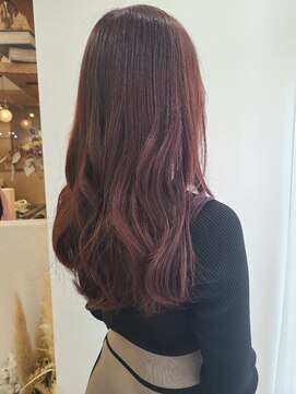 シア 綾瀬店(SHEER) レッドブラウン/オージュアトリートメント