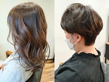 ココレ(cocole)の写真/【白髪を明るくお洒落に＊】繰り返す白髪染めを髪質改善カラーでダメージケア◎〔白髪ぼかし/ボブ/戸塚駅〕