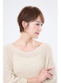 luxo by afinar 大人ショート×シフォンベージュ