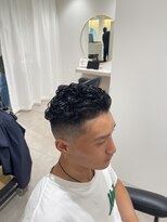 レ ブラン 白鷺店(r'eblanc)&nbsp;極道パーマ+スキンフェード