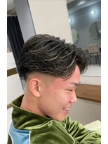 アレス バイ シカ 神戸三宮元町店(ALLES by Cica)&nbsp;フェード×フェザーショート